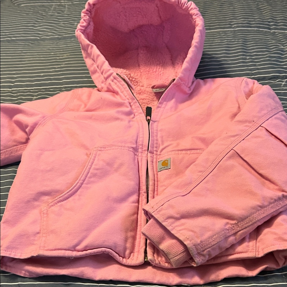 Carhartt Pink Hooded Jacket